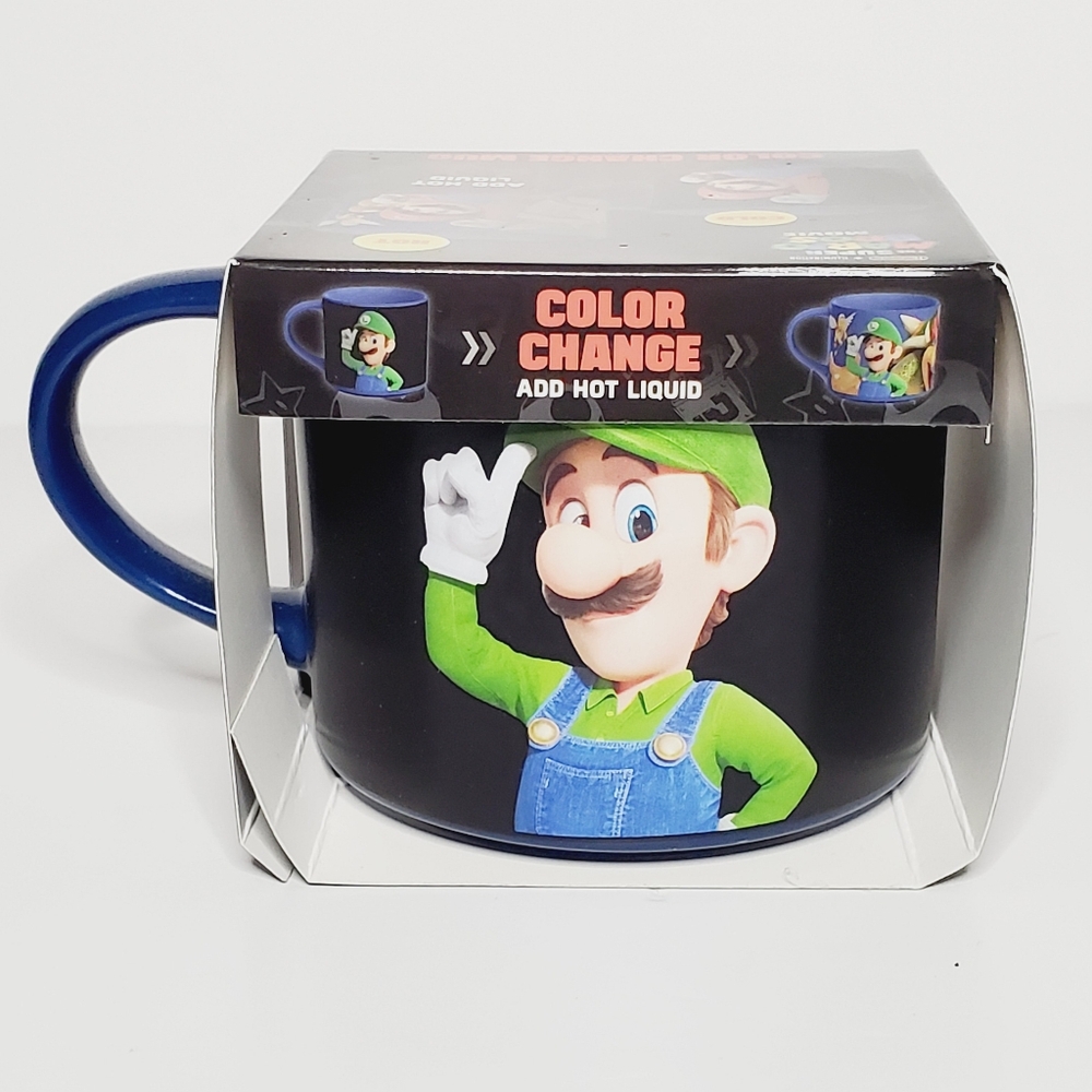 Super Mario Bros. Movie Colour Changing Ceramic Mug In Box